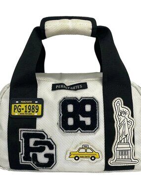 PEARLY GATES White Nylon Handbag